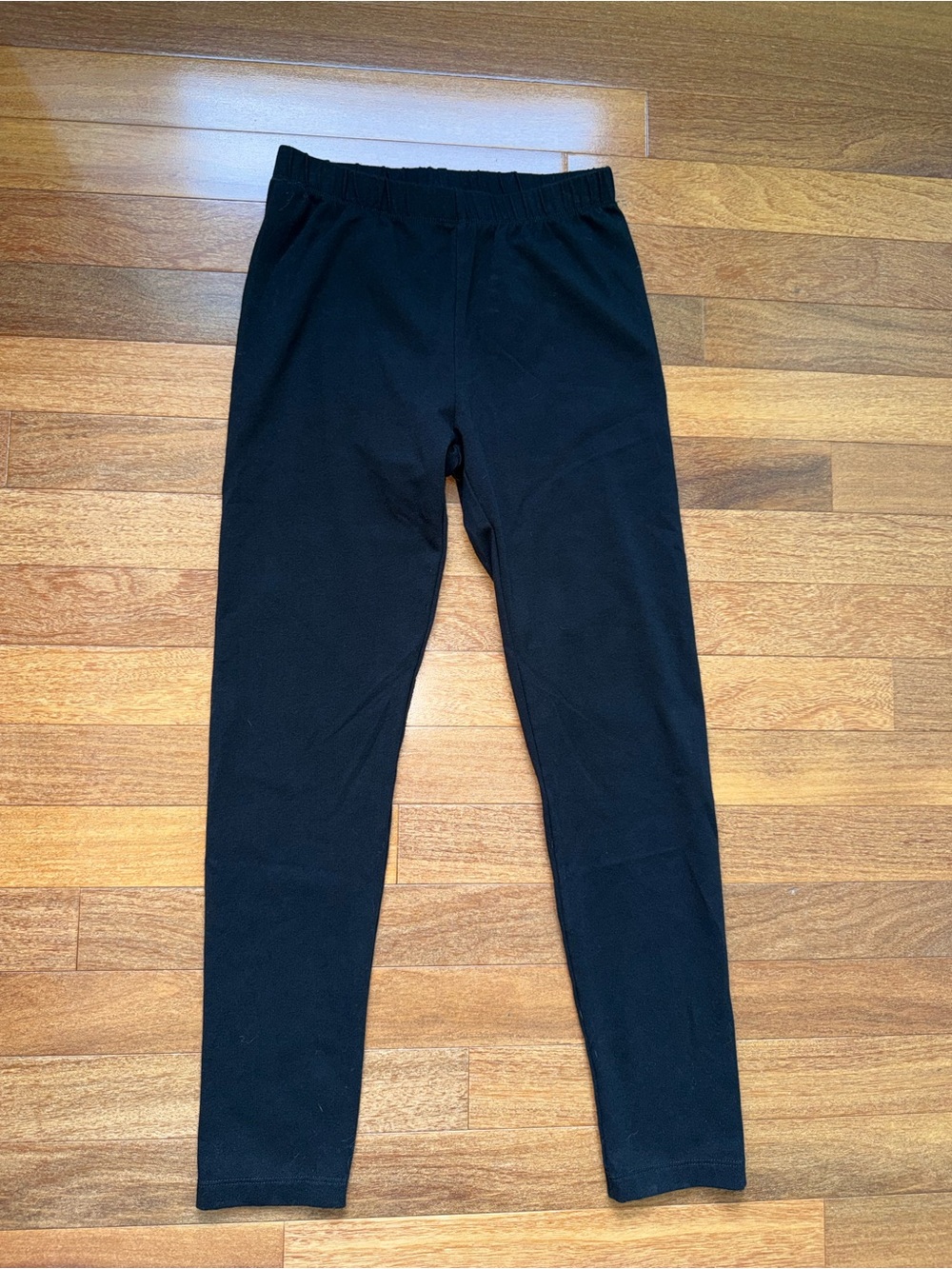 Cat & Jack Black Girls Stretch Leggings